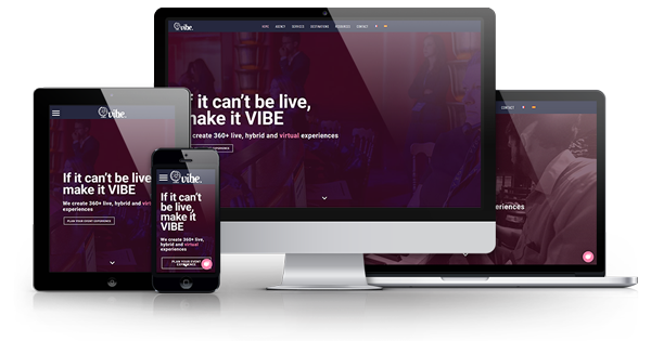 Vibe agency website